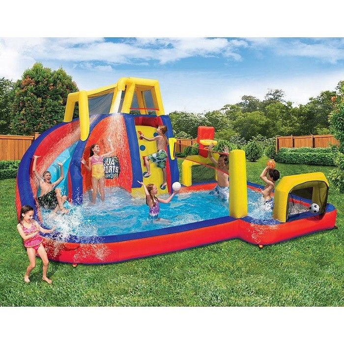 Children Slide Inflatable Waterpark Waterproof Climb And Sport Playing