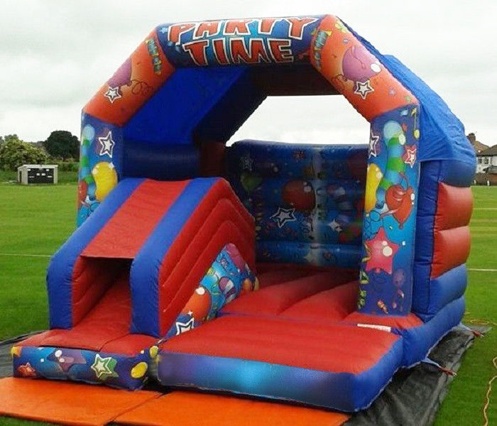 Birthday Party Mini Slide Inflatable Combo Custom For Baby Fun