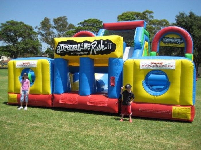 inflatable obstacle course for adults