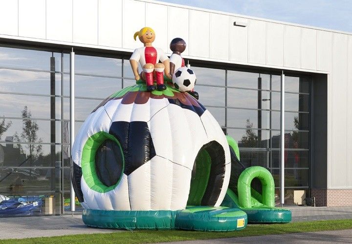Fun Soccer Backyard Inflatable Jumper Bouncer Air Bouncer Inflatable Trampoline
