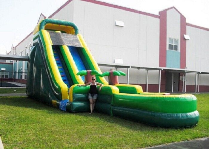 backyard inflatable water slides