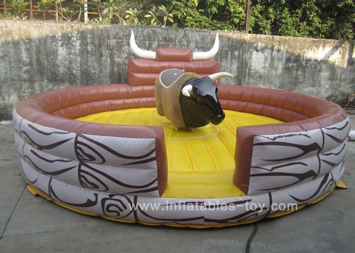 Commercial Inflatable Sports Games Children Mechanical Riding Bull
