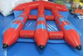 Durable PVC Inflatable Flying Towable Fish For Water Game ...
