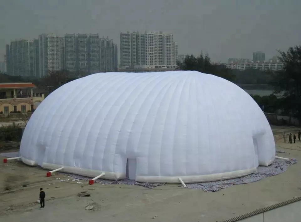 Plato Inflatable Dome Tent Large PVC Tarpaulin Inflatable Structure