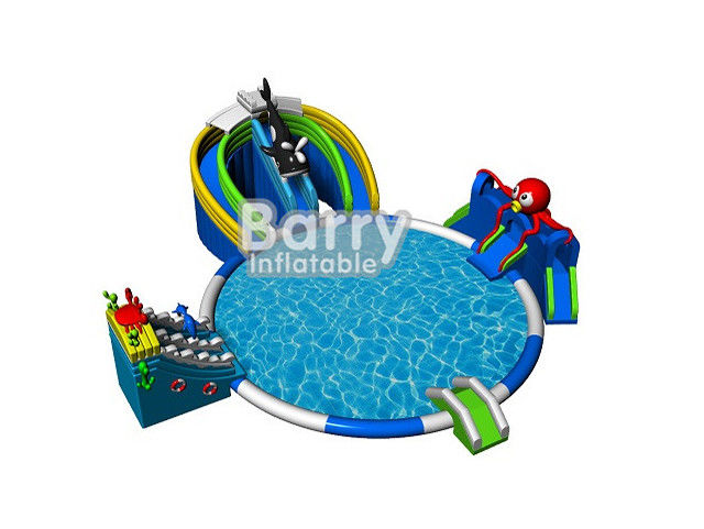 Import from china inflatable amusement park games,seaworld inflatable water park slide pool