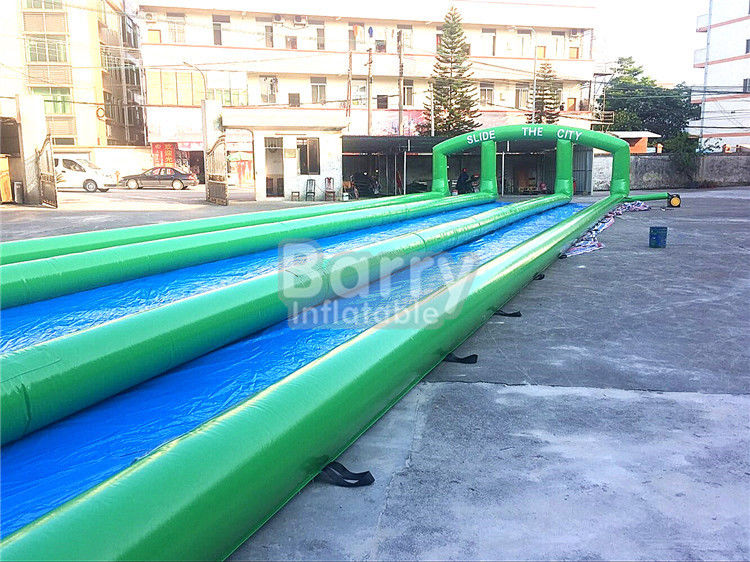 Customized Size Giant Inflatable Slide For Kids / Adults 3 Years Life Span