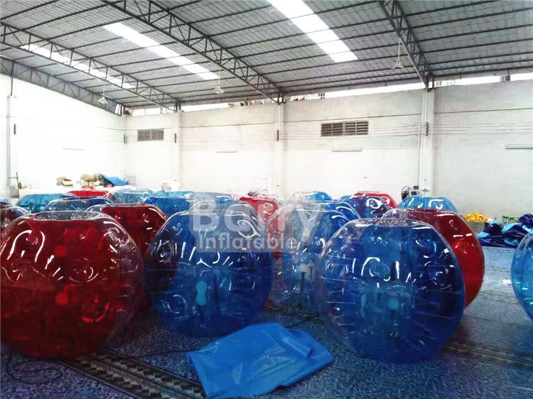 100% TPU Human 1.5m Body Inflatable Bumper Ball Durable For Kids / Adults