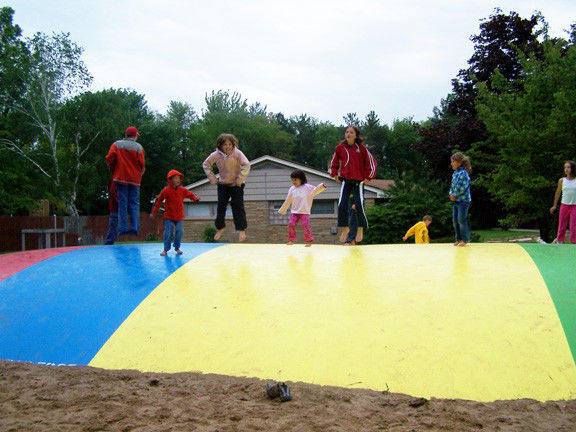 inflatable jumping pillow