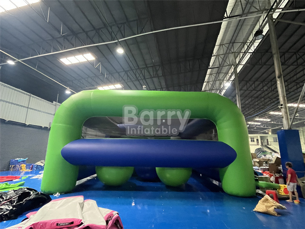Outdoor Sport Game 5-Kilometers Barrier Inflatable 5k Run Obstacle Course Big Balls For Commercial Event