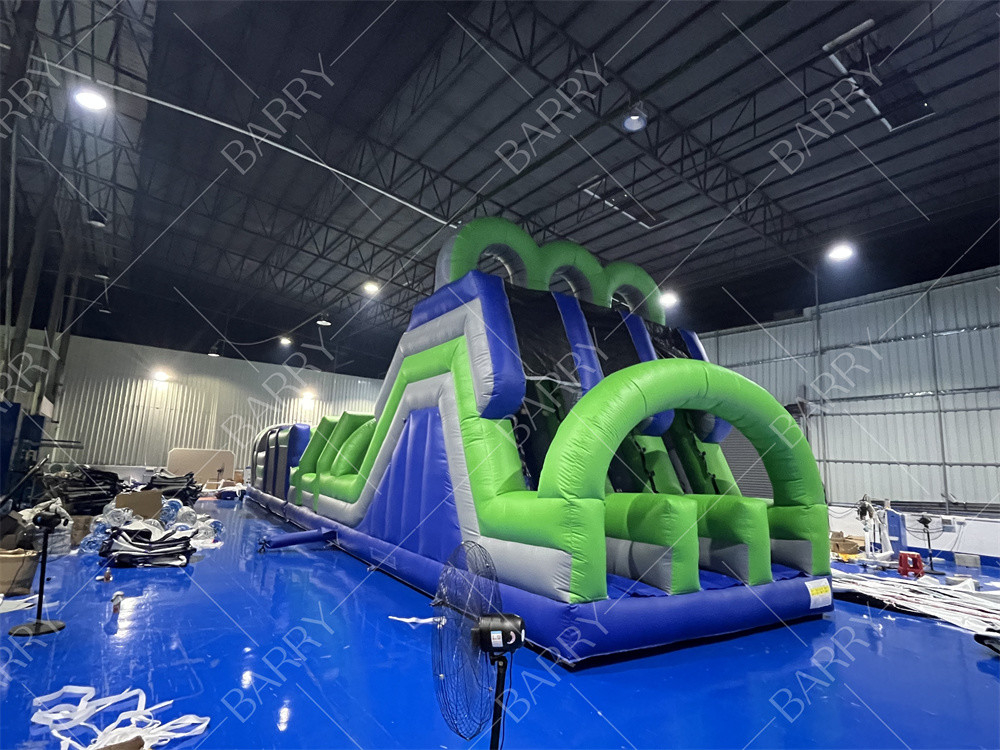 Adult Sport Games Customized Logo Inflatable Obstacle Course Combo Inflatable 5k With Durable PVC Available OEM/ODM