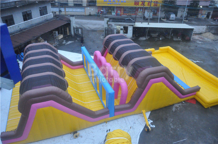 adults inflatable obstacle course