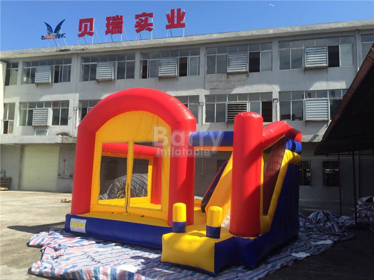 Commercial Inflatable Combo Game , Backyard Attractions Inflatable Castle For Kids