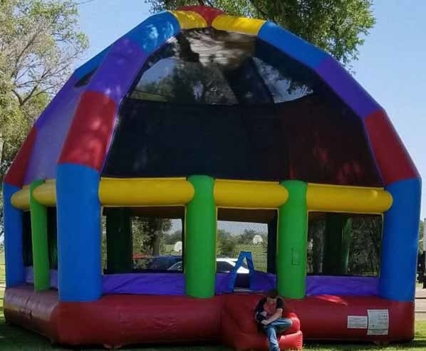 Commercial Grade Pvc Mega Dome Bounce House For Adults For Party Rental