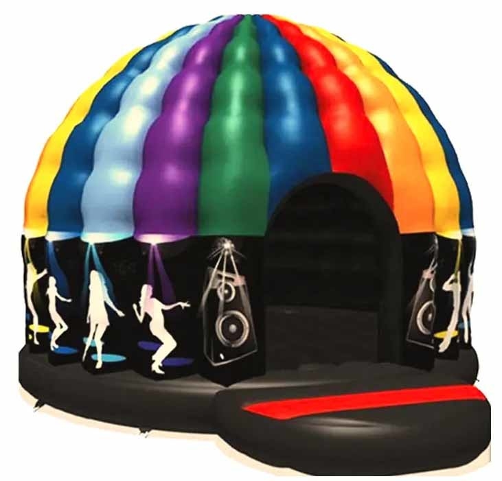 Disco Dome Bounce House In PVC Material 7-15 Days Production Period For Your Next Event