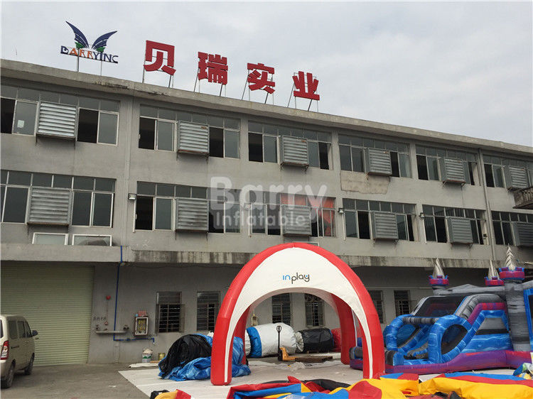 Plato PVC Tarpaulins Inflatable Event Tent with Silk Printing For Outdoor Games