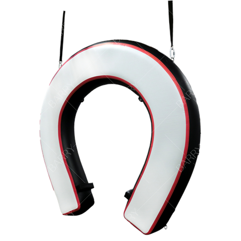 Workout Parkour Gym Equipment Warrior Course Horseshoe Inflatable Parkour Air Track Park