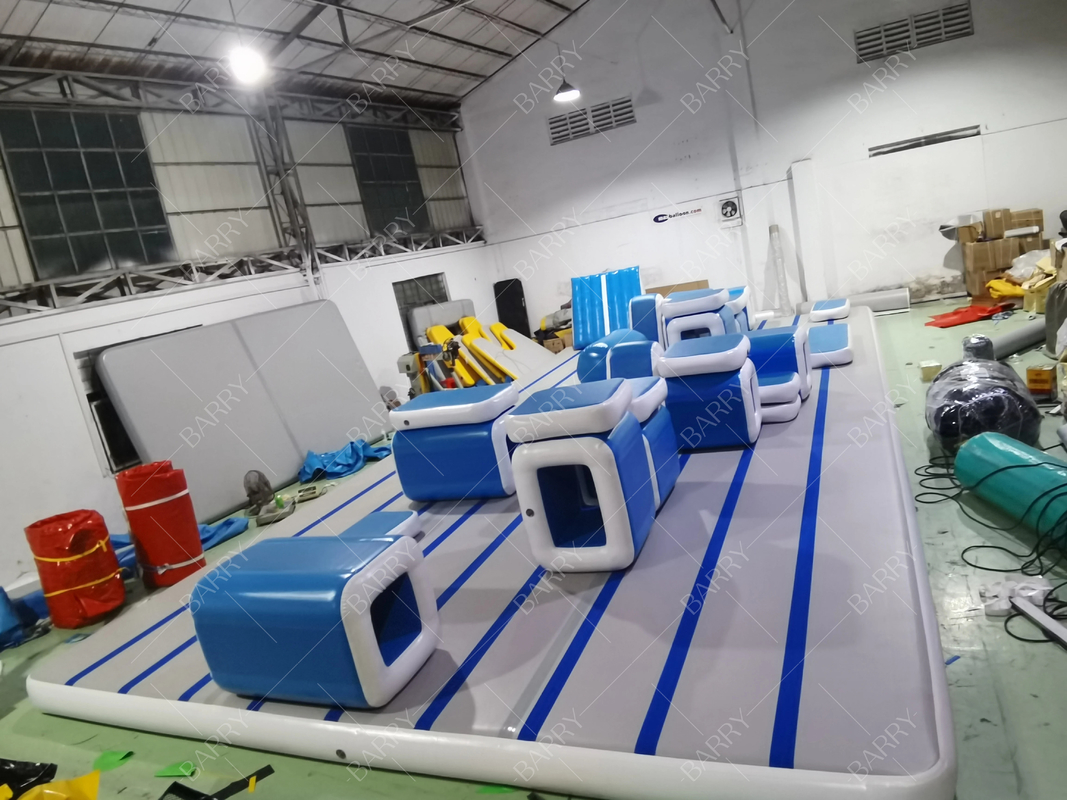Inflatable Airtrack Tumbling Gym Mat  For Gymnastics Adult Ninja Warrior Obstacle Course Parkour Air Track