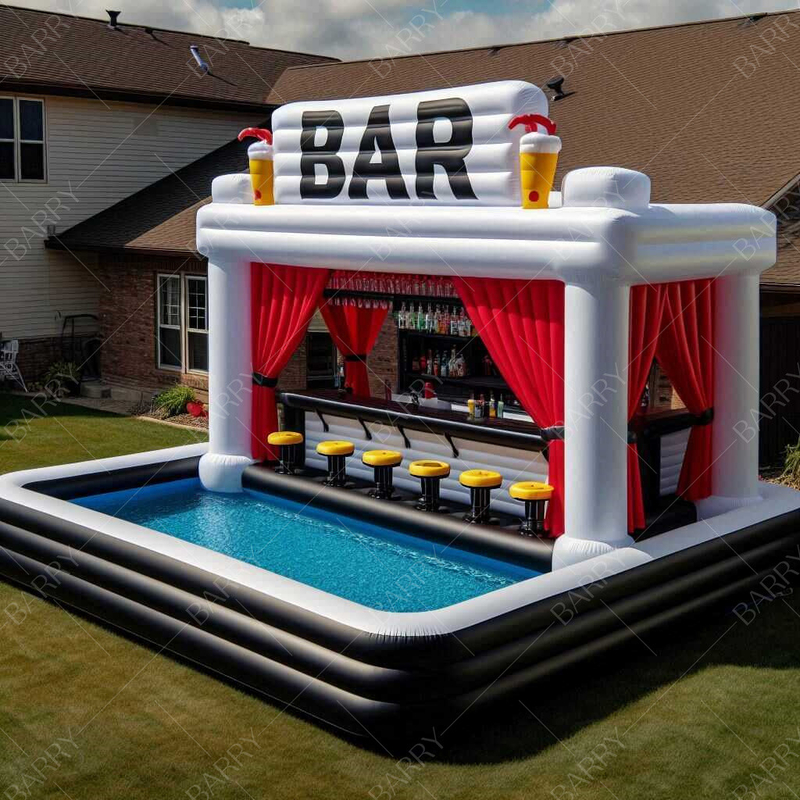 Outdoor Inflatable Swimming Pool For Bar Water Toys Outdoor Swimming Pool Garden Pub Pvc Inflatable Water Pool