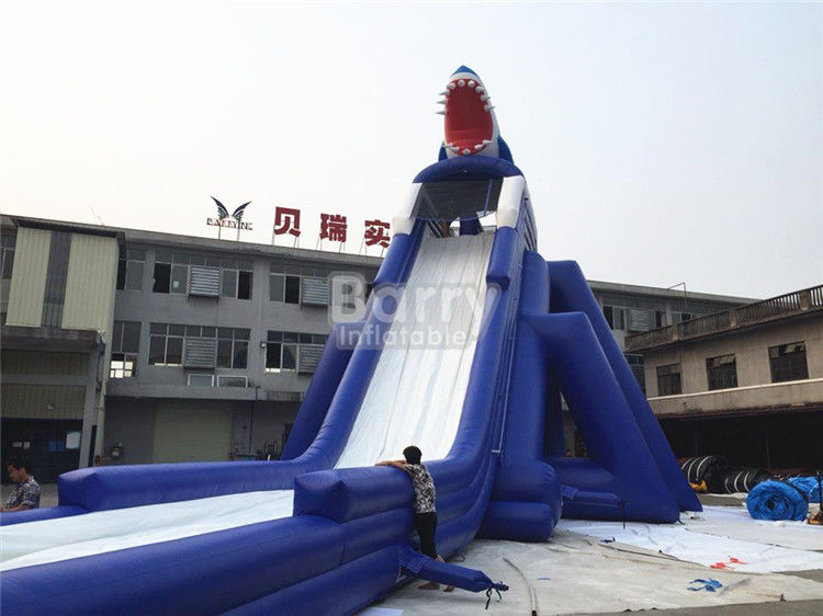 Commercial Giant Sharp Long Inflatable  for Kids / Adult Aqua Park