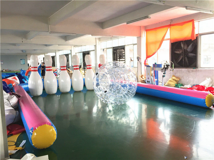 Outdoor Human Inflatable Bowling Ball for Zorb Balls Ramp SCT EN71