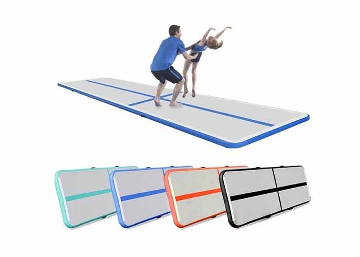 Cheerleading Mini Or Big Air Track Gymnastics Mat For Gym Trainning / Inflatable Blow Up Air Track Set