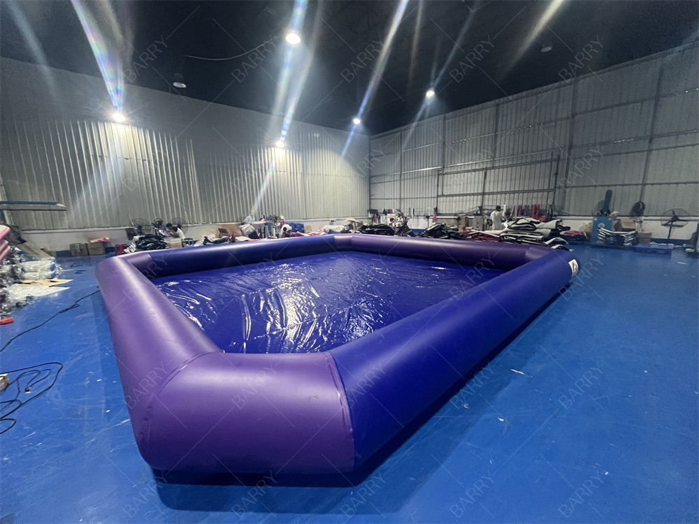 Barry Purple Inflatable Pool Air Tight Outdoor Inflatable Swimming Pool For Adult