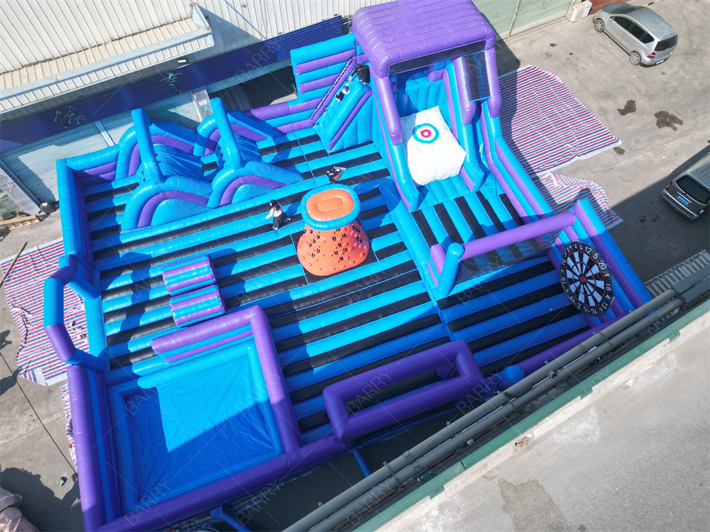 Commercial Outdoor Playground Games Park Bounce House Inflatable Theme Park For Adults Kids