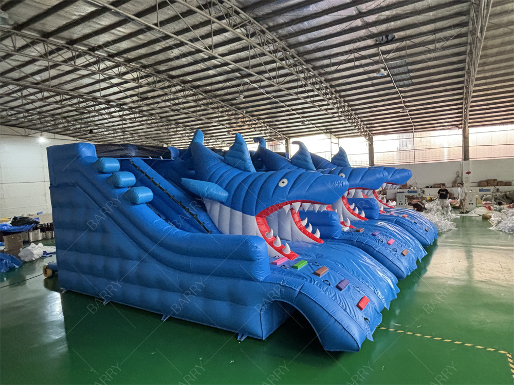 Large SharkInflatable Slide For Pool Summer Swimming Pool Slide Inflatable Water Slide For Kids And Adult