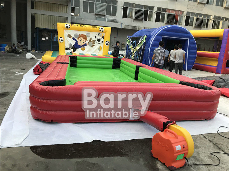 Giant Pool Table Soccer Inflatable Sports Games / Inflatable Snooker Field