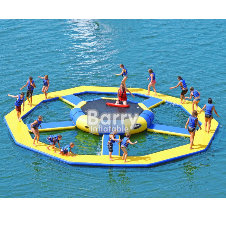 Bouncer Water Park Inflatable Water Toys / Inflatable Trampoline