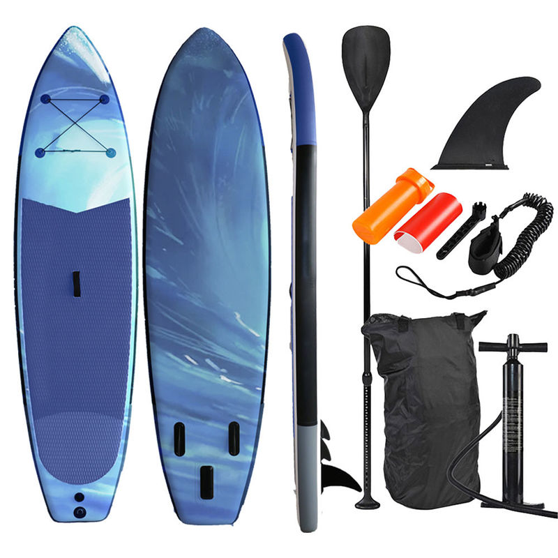 Professional Stand Up Paddle Board Inflatable SUP Board Anti Slip 335*81*15cm Mat Size