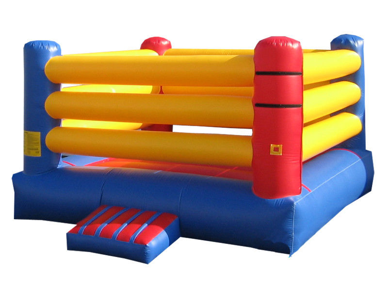 Adult Inflatable Sports Games , Exciting Inflatable Boxing Ring Bouncer