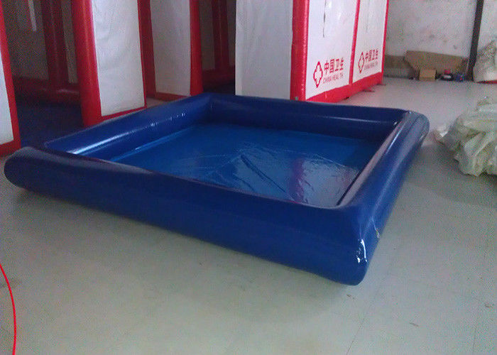 Fire Resistant Square Outdoor Portable Water Pool High Heat Welded EN14960