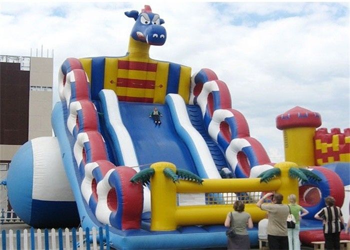 6.5M Height Commercial Inflatable Slide , Inflatable Rooster Slide With Attractive Design