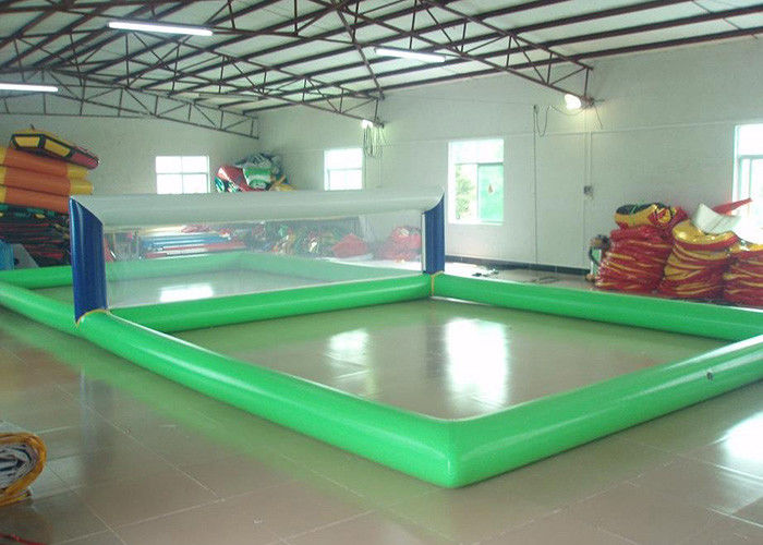 Attractive Inflatable Sports Games 15 × 8m Inflatable Volleyball Court
