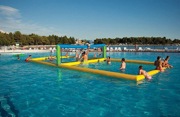 Durable Inflatable Water Games / Sports Equipment Volleyball Area