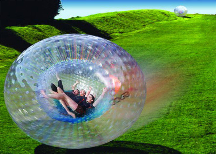 Amazing Outdoor Inflatable Toys , Giant Human Inflatable Zorb Ball EN71