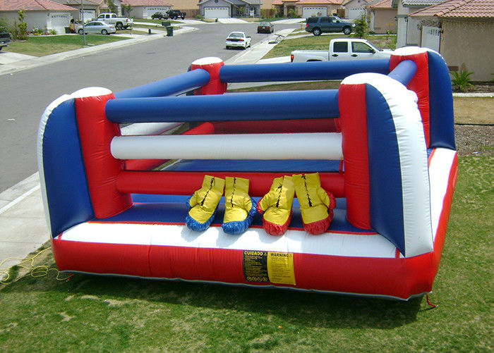 2 Person Inflatable Boxing Ring , PVC Inflatable Fighting Court for Kids