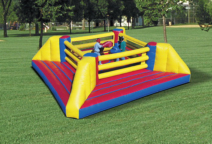 Durable Inflatable Boxing Ring , PVC Material Inflatable Boxing Field on Land