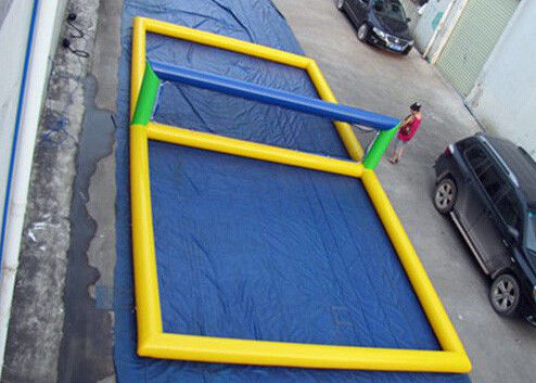 Fun Inflatable Pool Toys Inflatable Beach Volleyball Court For Water