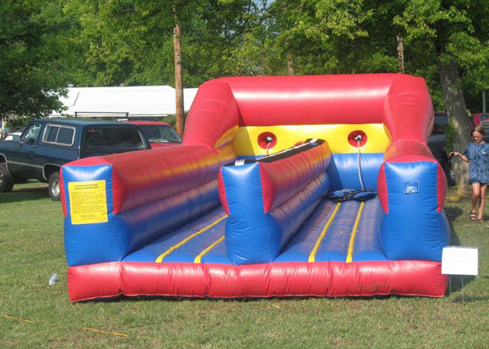 Customized Inflatable Interactive Games Bungee Run Inflatables For Adults