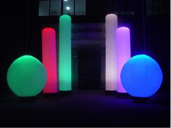 Colorful Advertising Inflatable LED Lantern / Lighting for Event Celebration