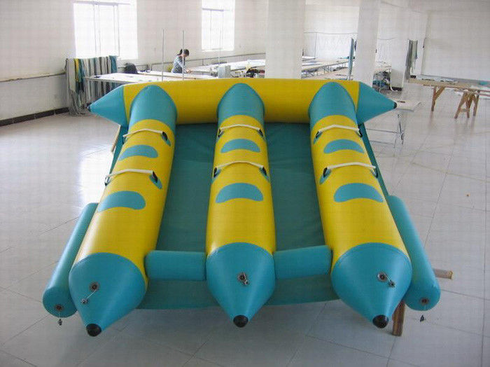6 Person Inflatable Water Toys ,  Plato PVC Tarpaulin Inflatable Water Flyfish