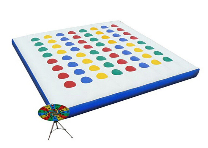 Inflatable Interactive Games , Classic Blow Up Twister Game For Kids