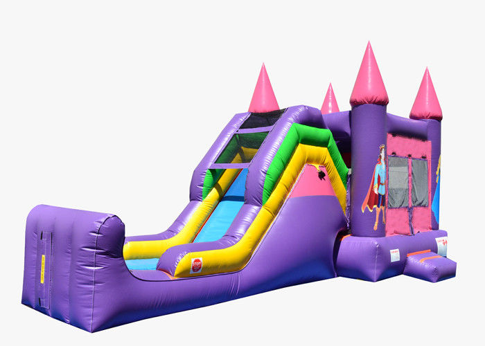 Big Commercial Inflatable Combo Bounce House Water Slide Combo Rentals