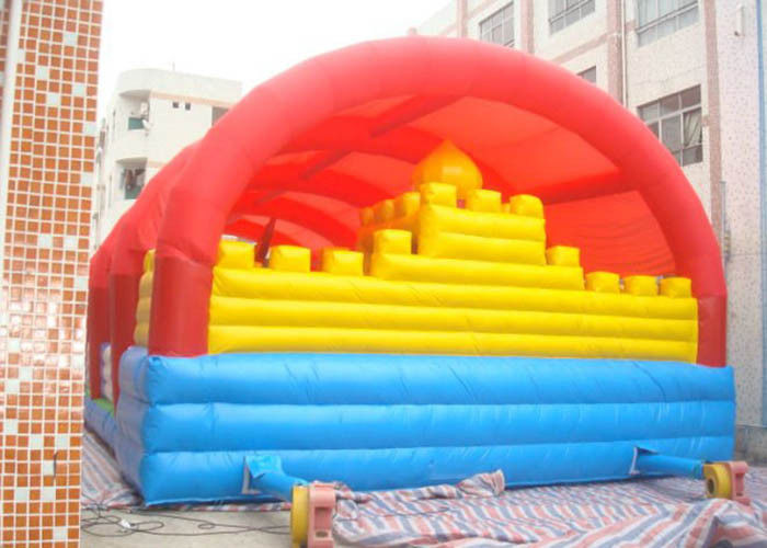 Rent Inflatable Bouncy Castle For Jumping / Outdoor Inflatable Fun City