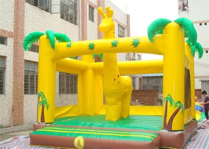 Deer Style Inflatable Bouncer , Durable Adult Jumpers Bouncers For Outdoor