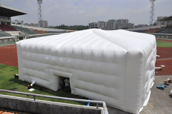 OEM Durable PVC Inflatable Event Tent / Inflatable Cube Tent For Exhibition