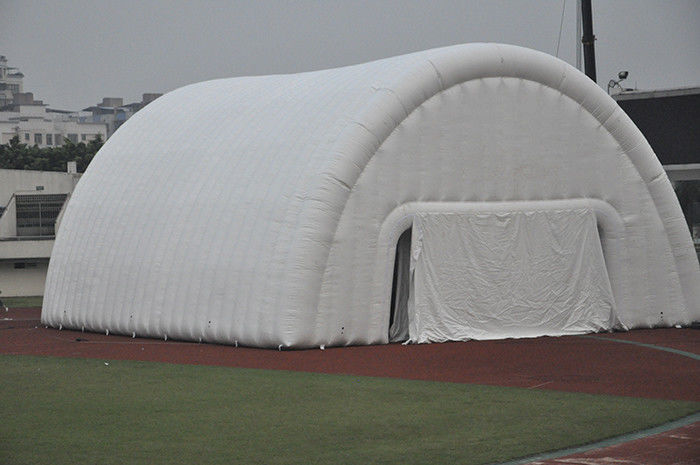 Professional Outdoor White PVC Inflatable Sport Tent For Event 40 × 15m