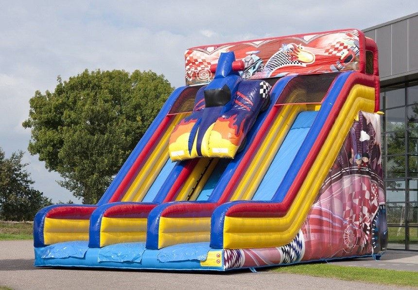 adult inflatable slides